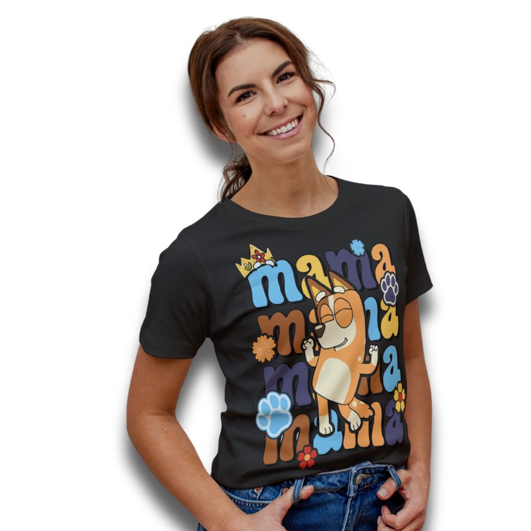 Polera Bluey Mamá ND14