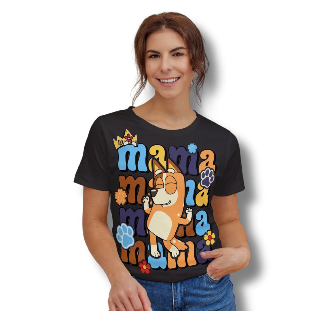 Polera Bluey Mamá ND1 0