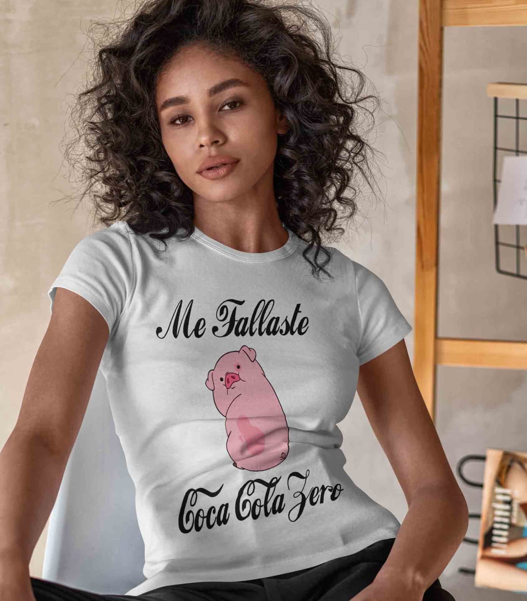 Polera Me Fallaste Coca B14