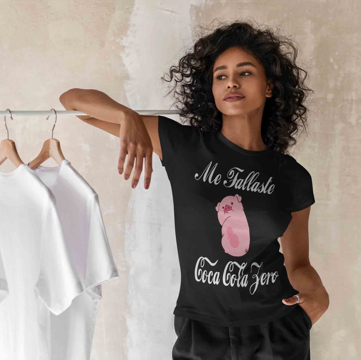 Polera Me Fallaste Coca N14