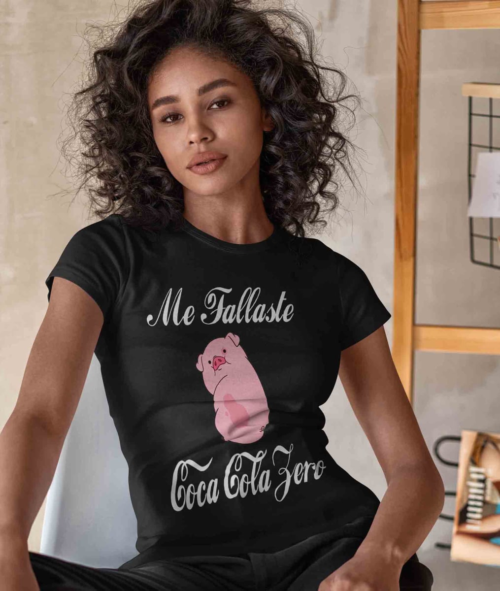 Polera Me Fallaste Coca N12