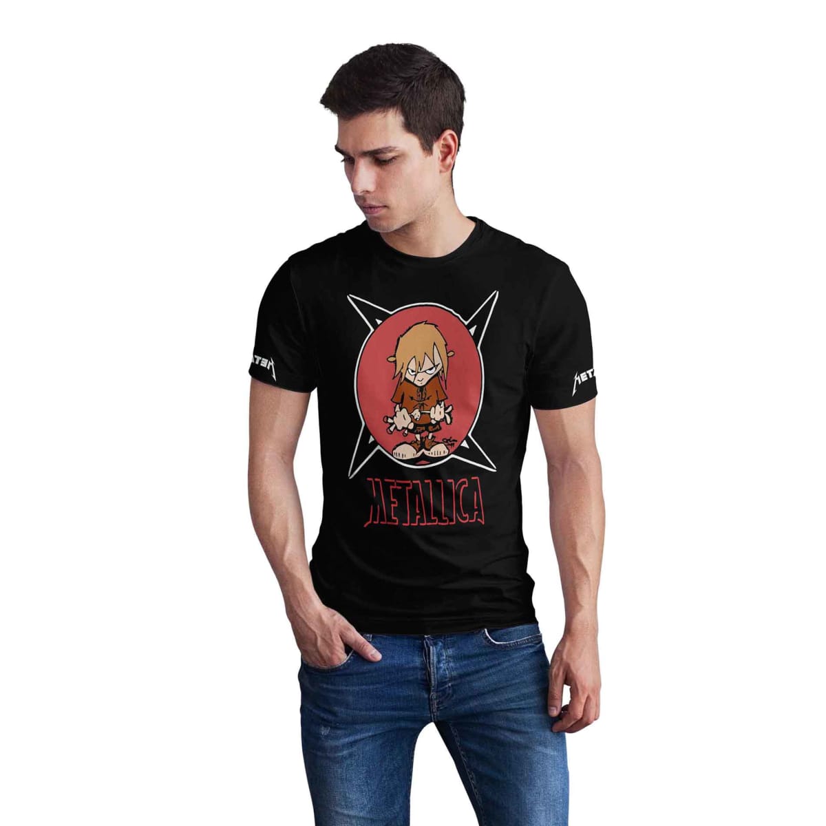 Polera Metalera Metallica D104