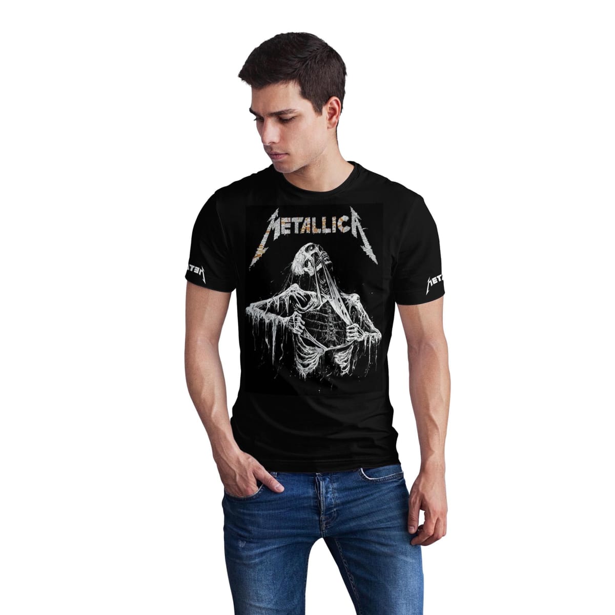 Polera Metalera Metallica D14