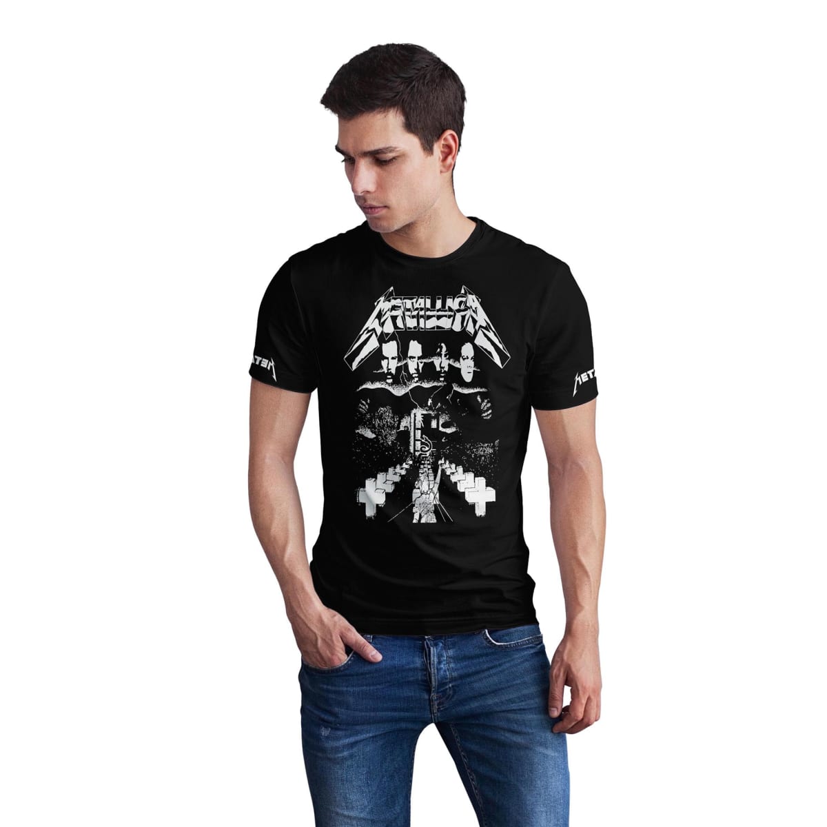 Polera Metalera Metallica D24