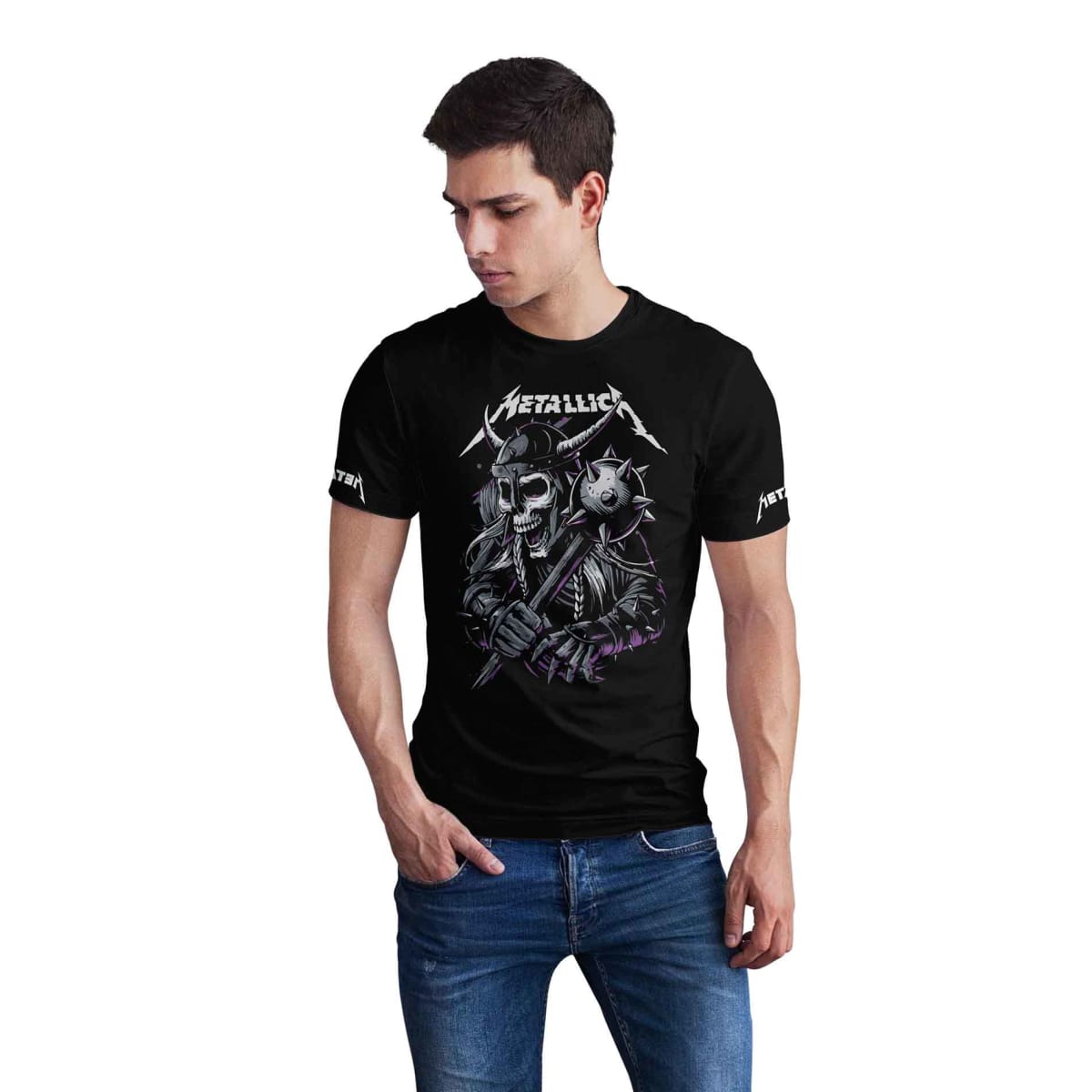 Polera Metalera Metallica D84