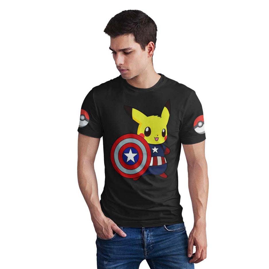 Polera Pokémon gotta catch em all D104