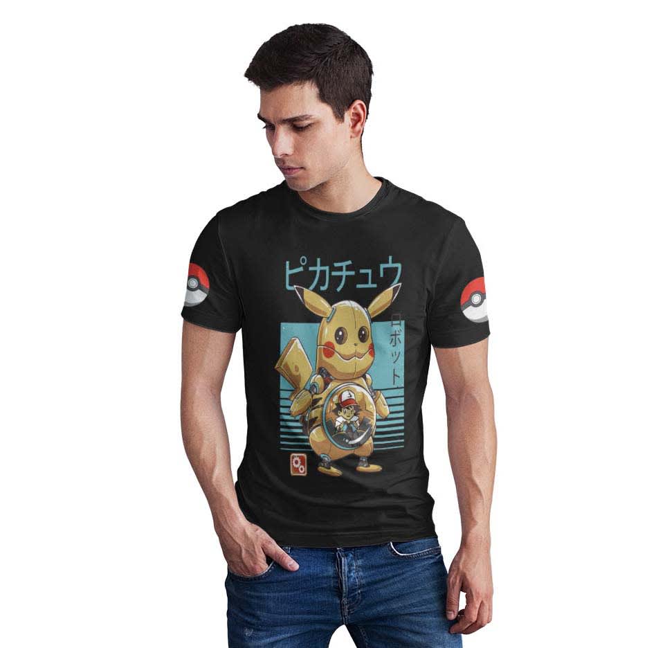 Polera Pokémon gotta catch em all D134