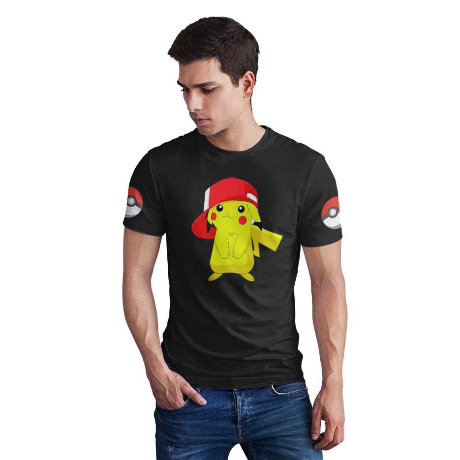 Polera Pokémon gotta catch em all D214