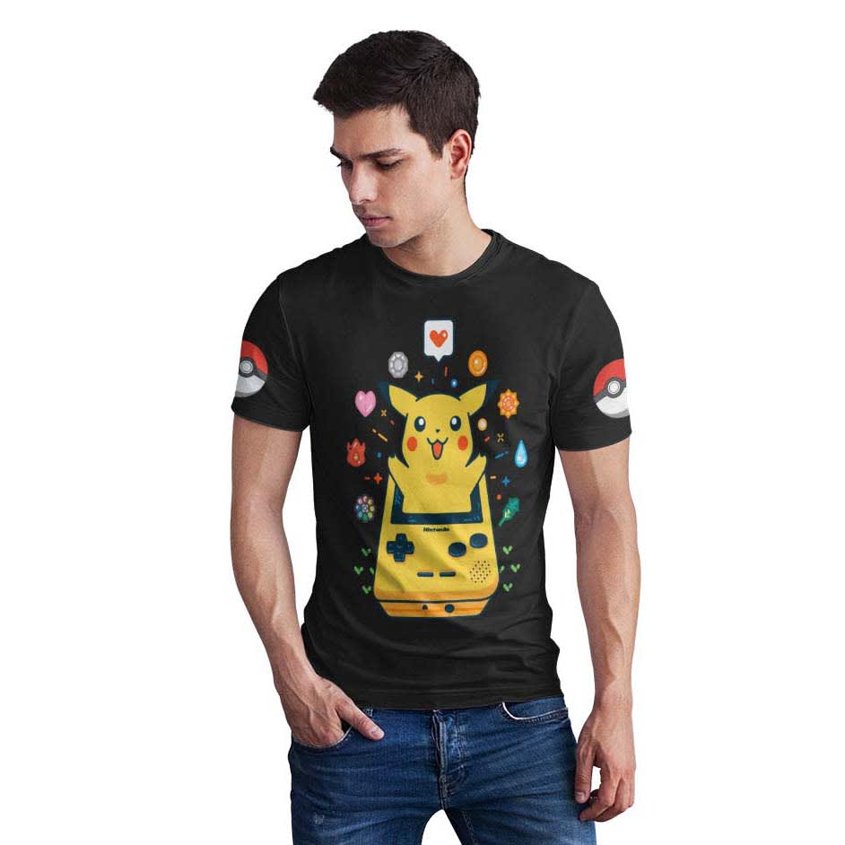 Polera Pokémon gotta catch em all D44