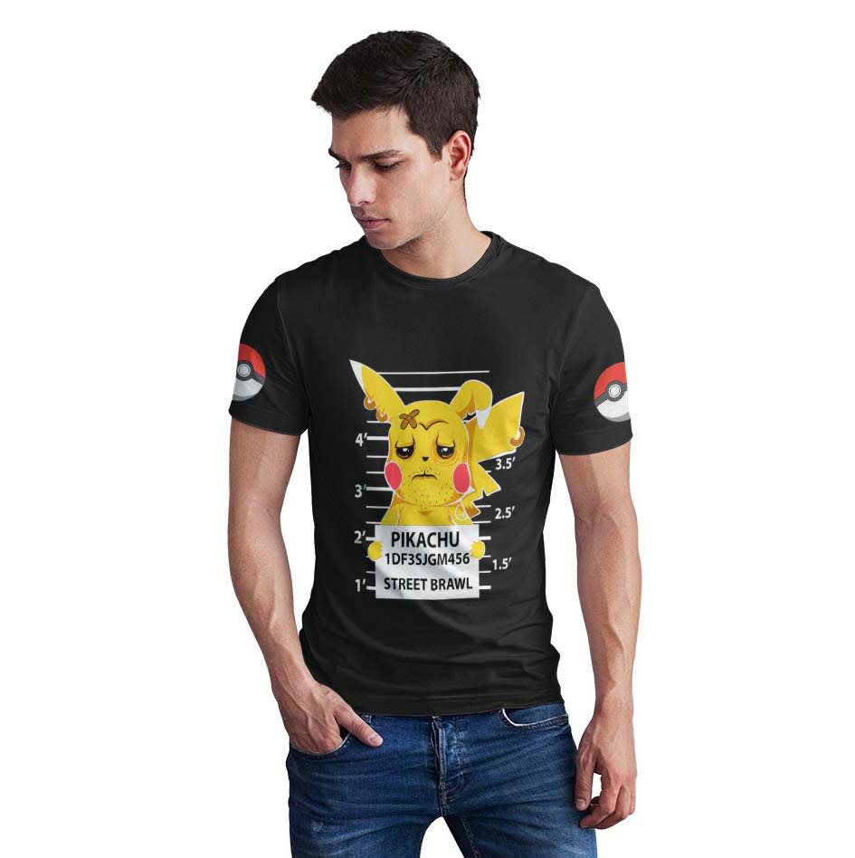 Polera Pokémon gotta catch em all D54