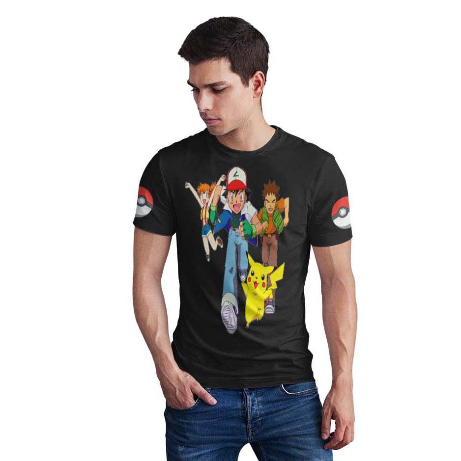 Polera Pokémon gotta catch em all D74