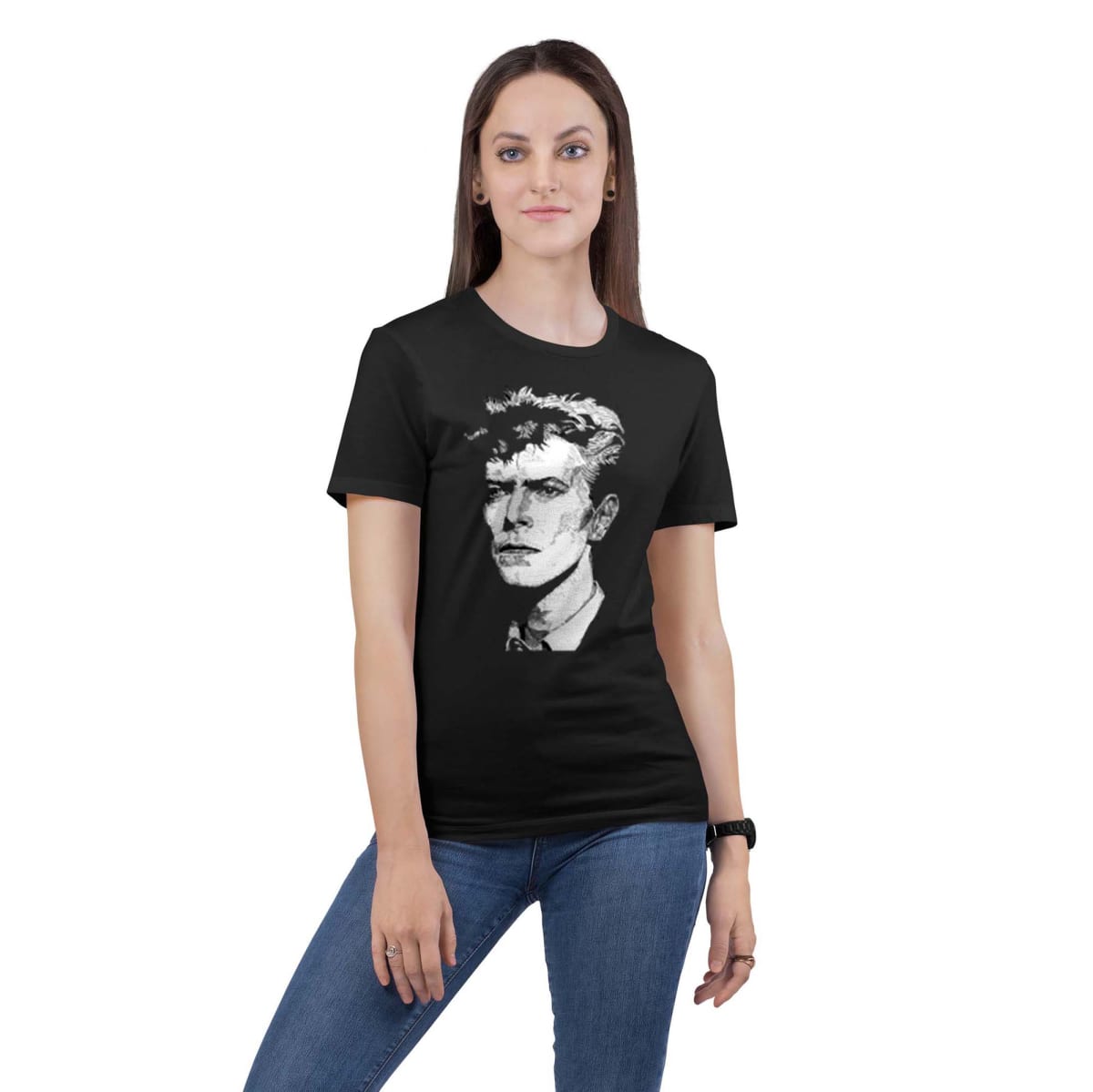 Polera Rockera David Bowie D12 0