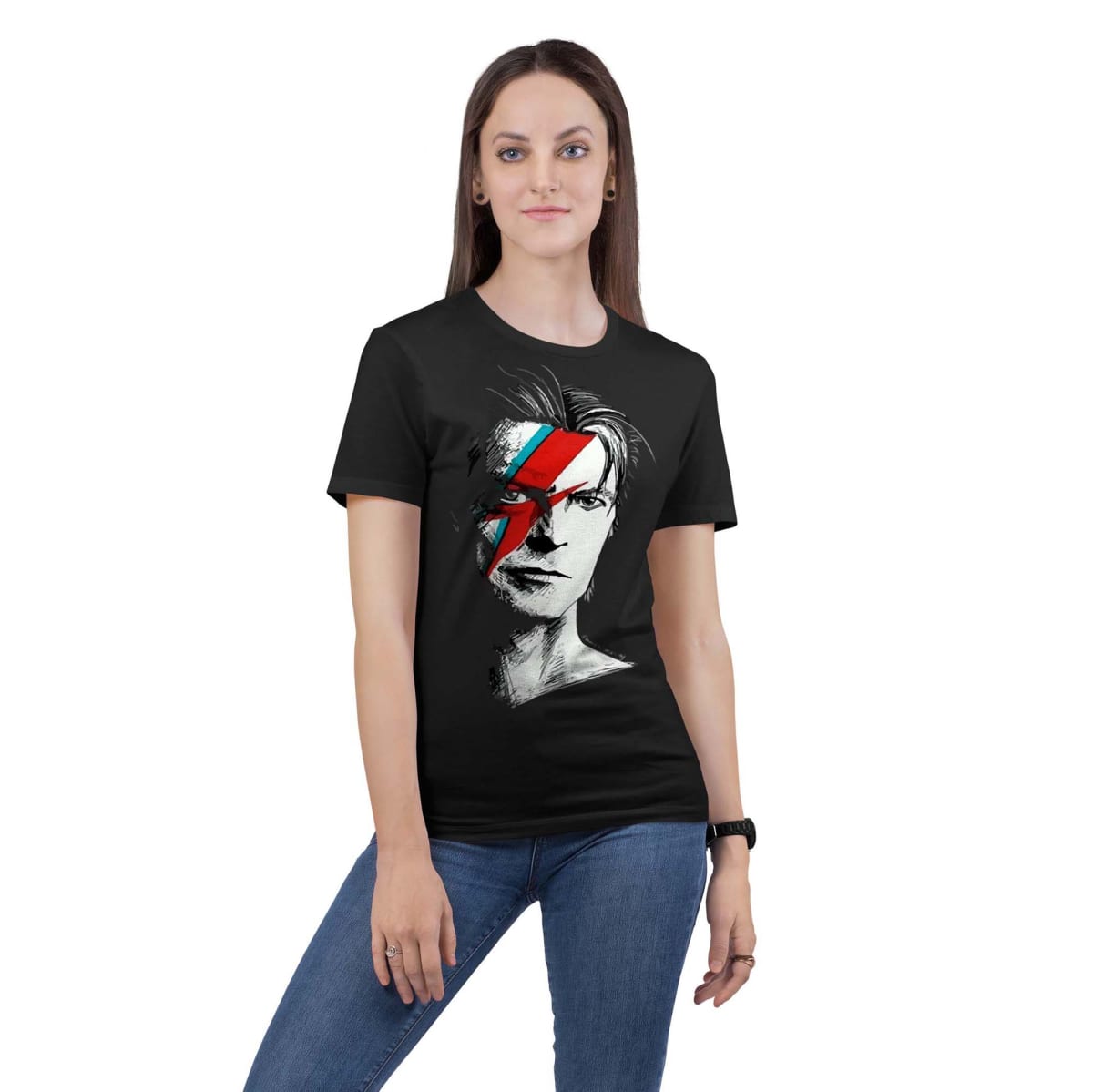 Polera Rockera David Bowie D7 0