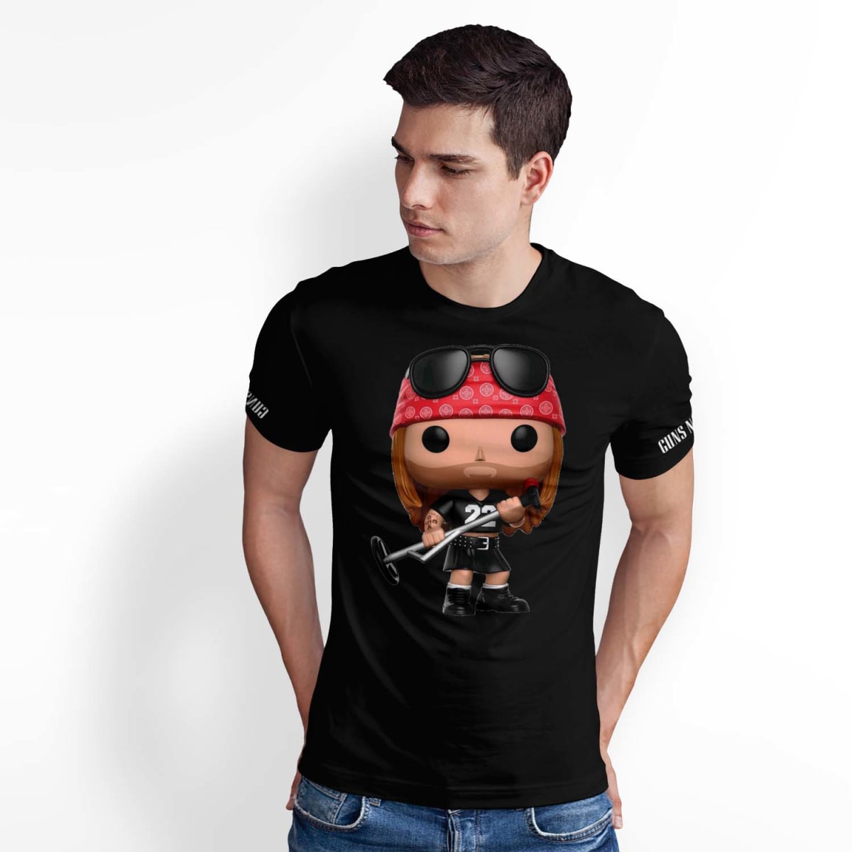Polera Rockera Guns N' Roses D33