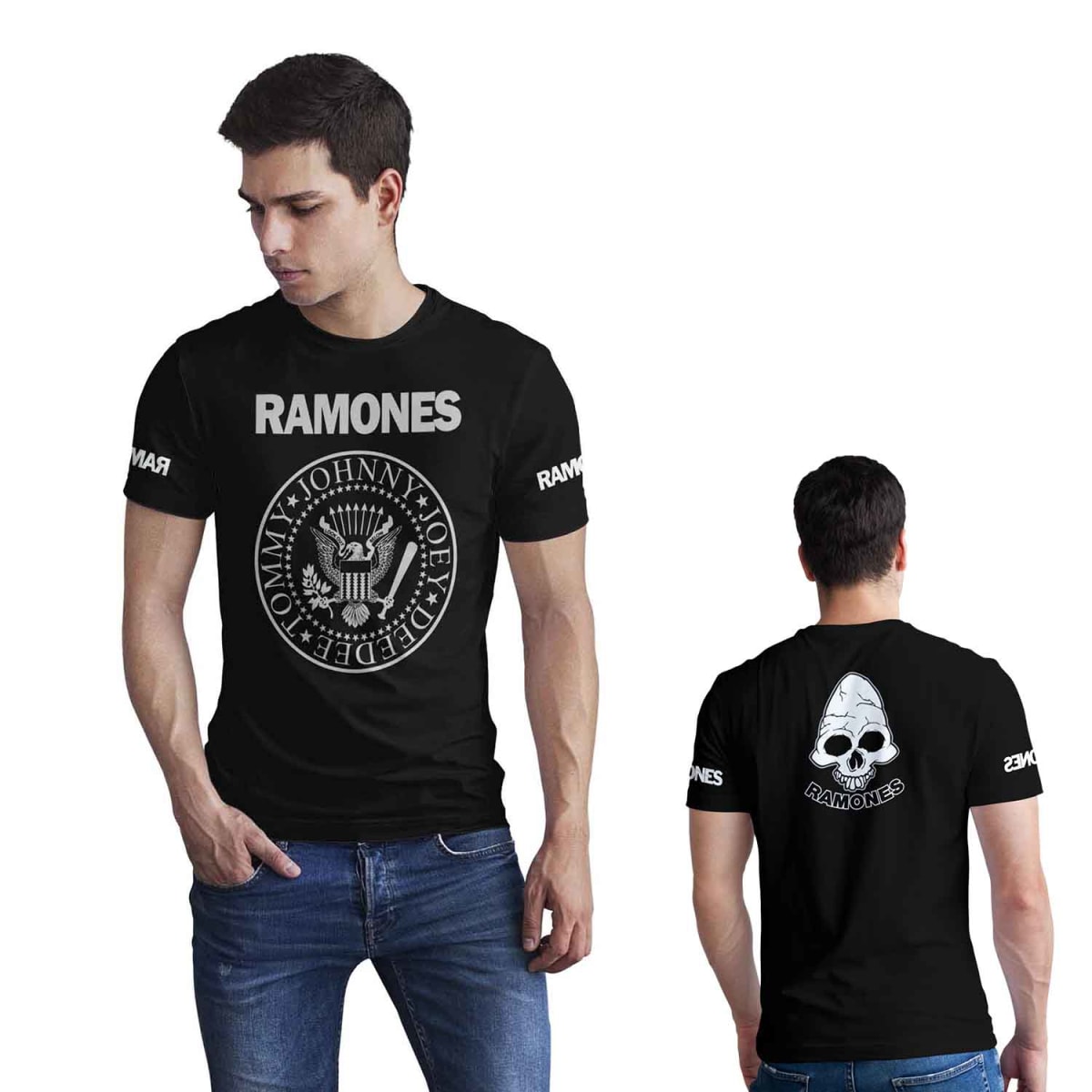 Polera Rockera Ramones D3 0