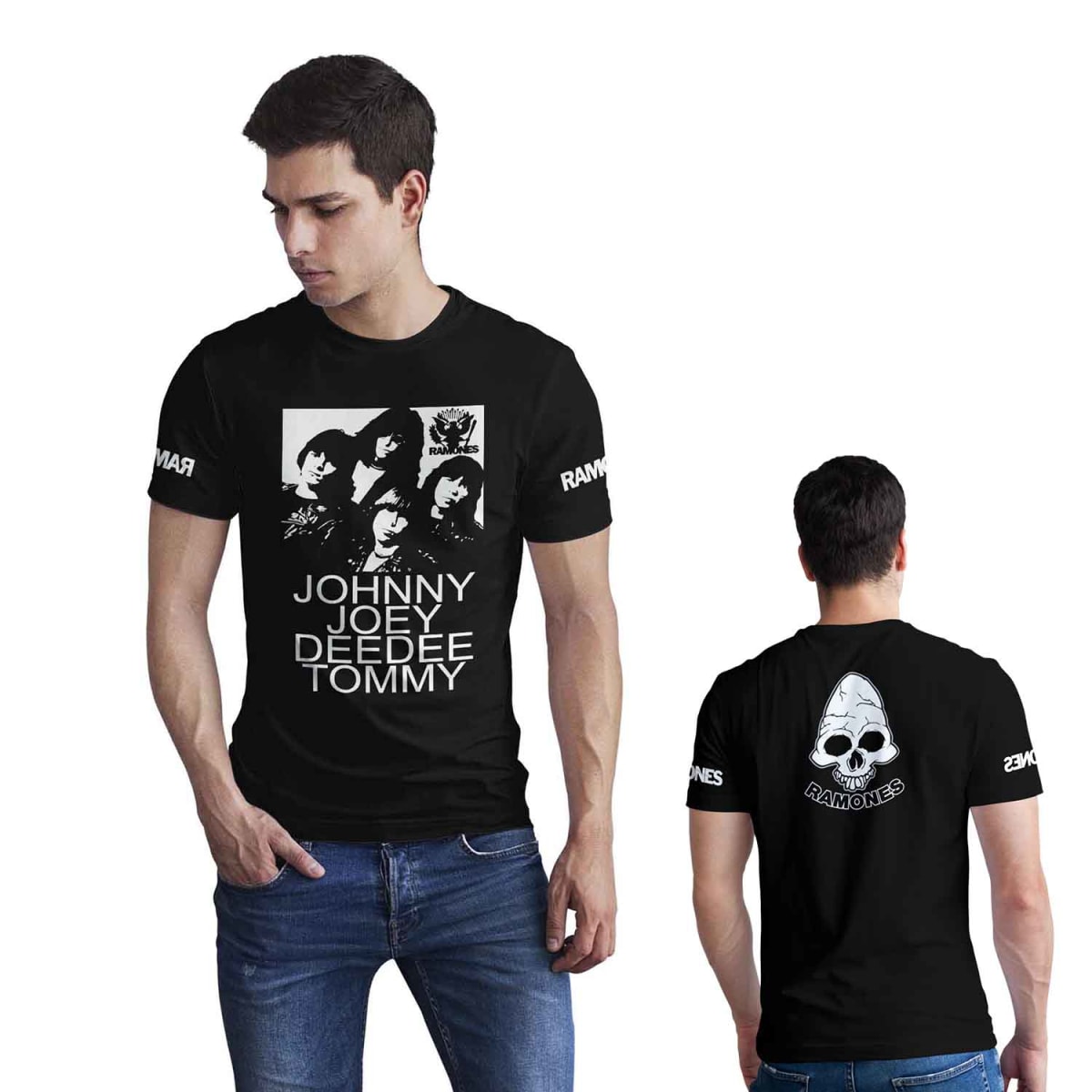 Polera Rockera Ramones D5 0