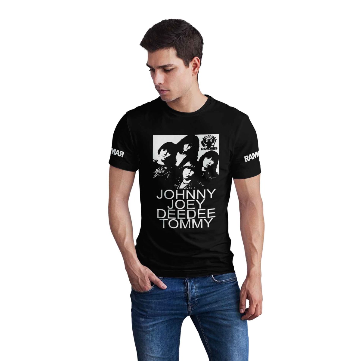 Polera Rockera Ramones D54