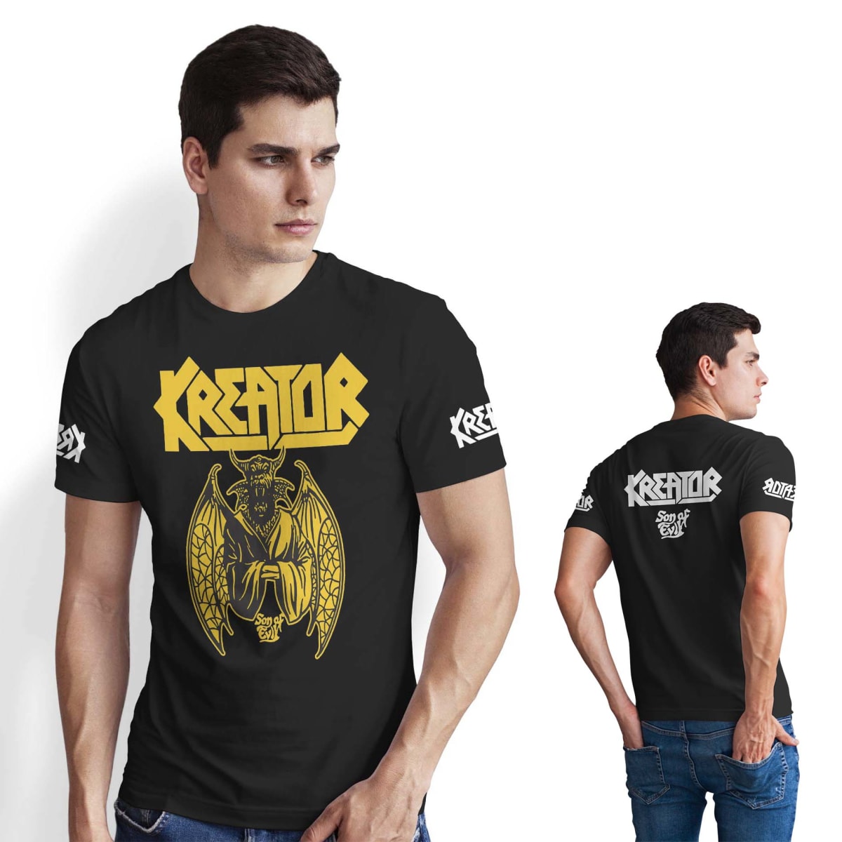 Polera Metalera Kreator D24