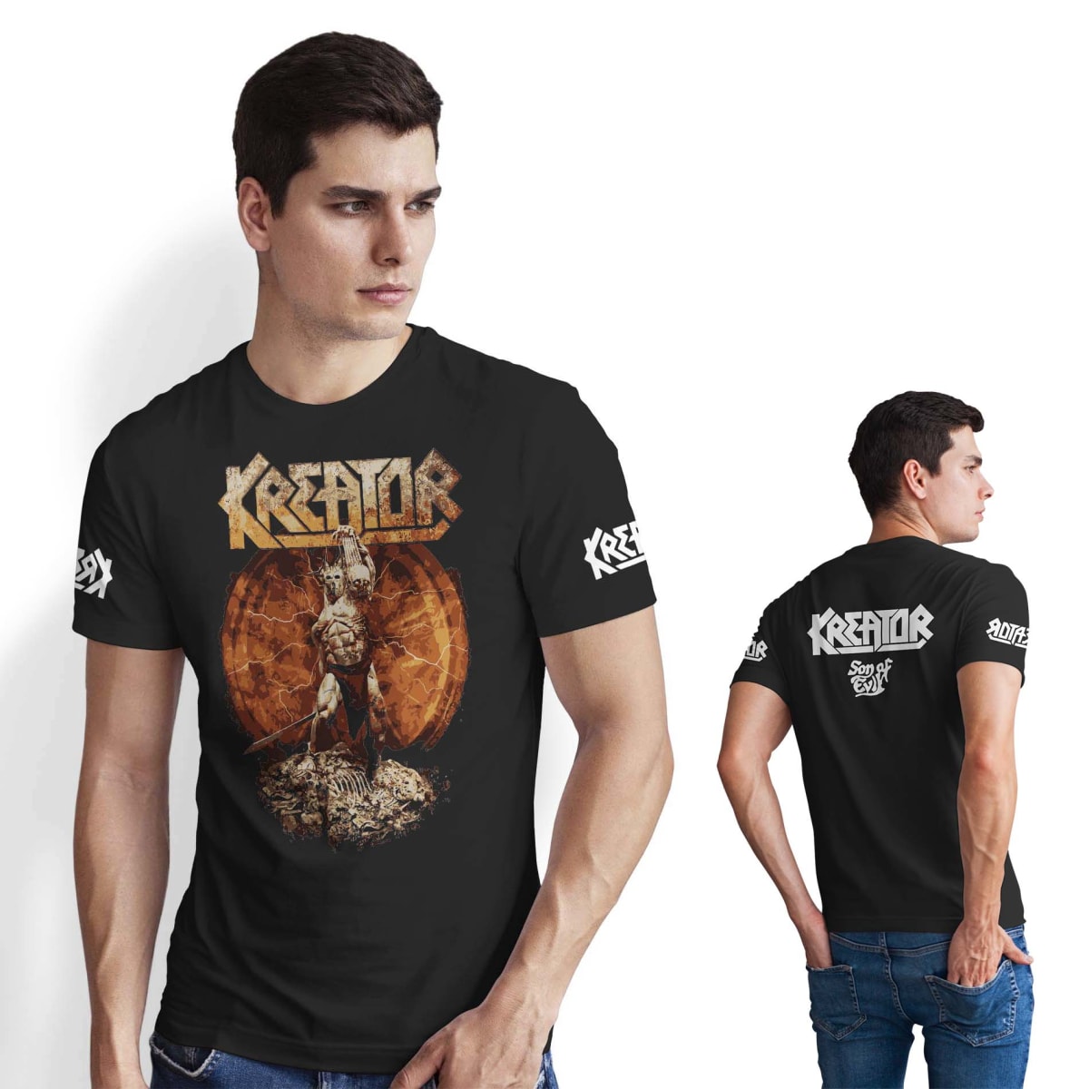 Polera Metalera Kreator D4 0