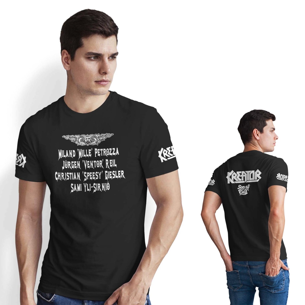 Polera Metalera Kreator D54