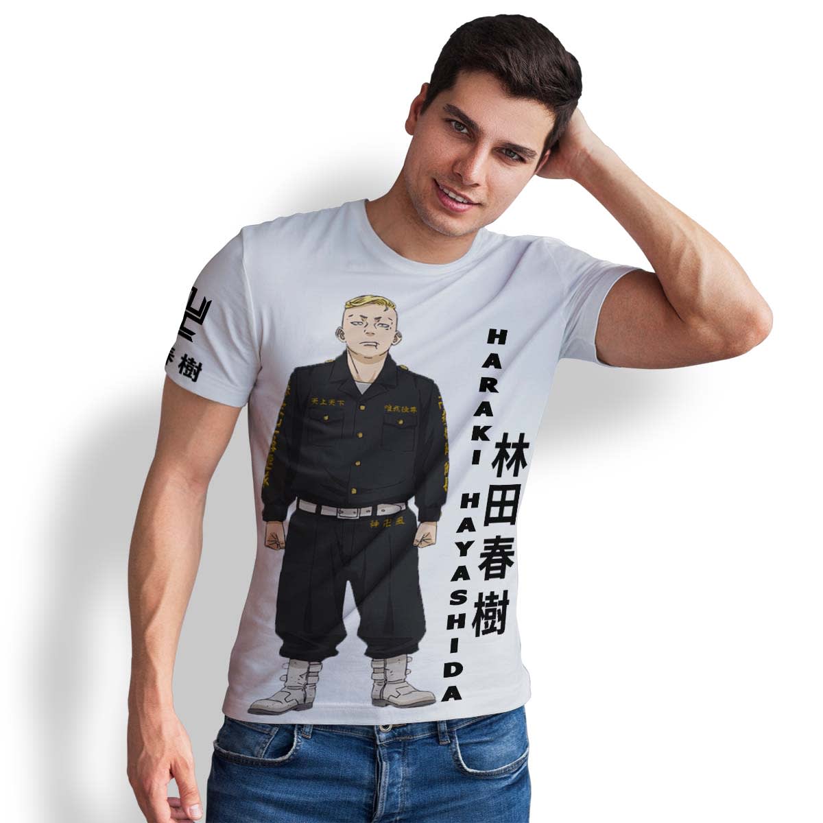 Polera Tokyo Revengers - Haraki Hayashida D53