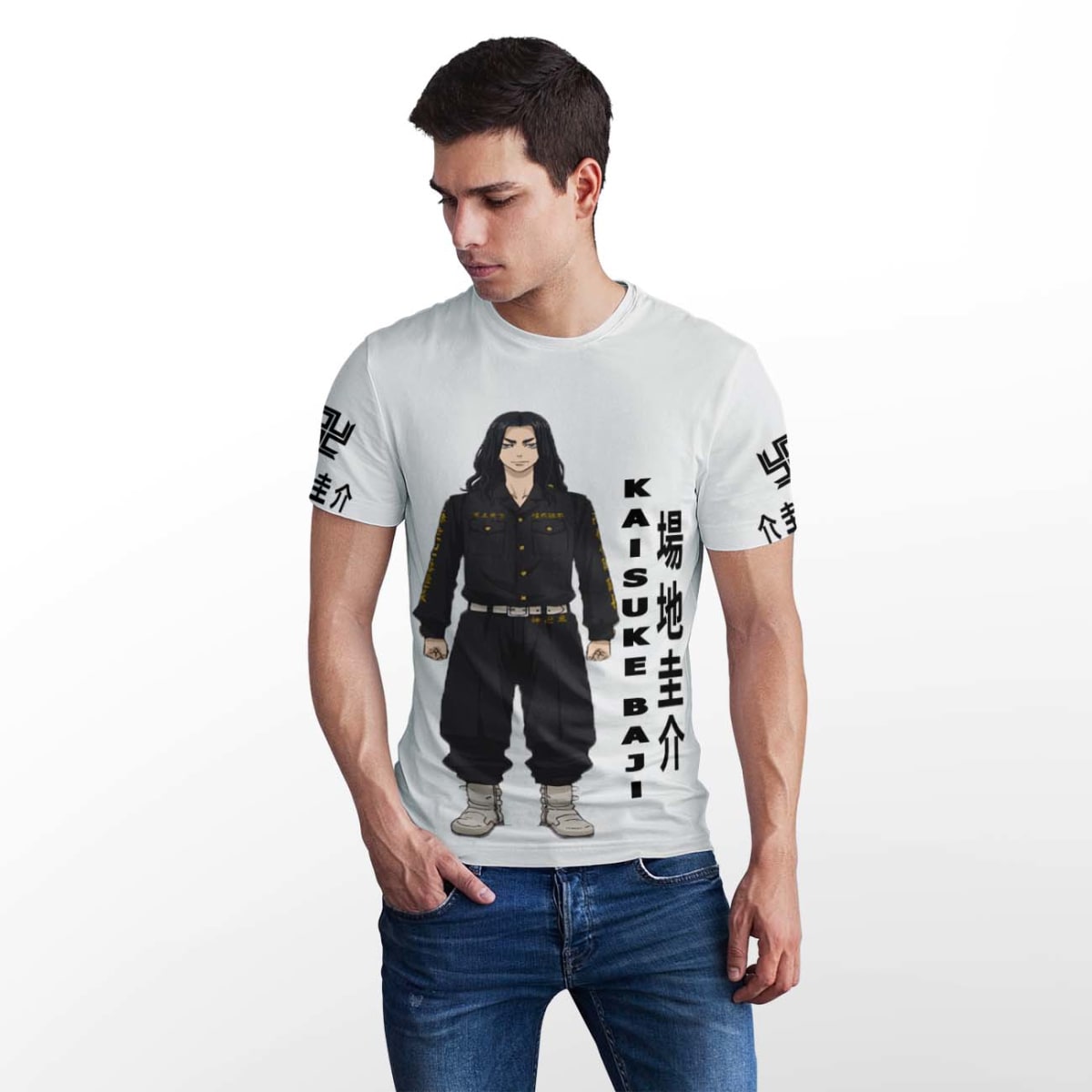 Polera Tokyo Revengers - Kaisuke Baji D12