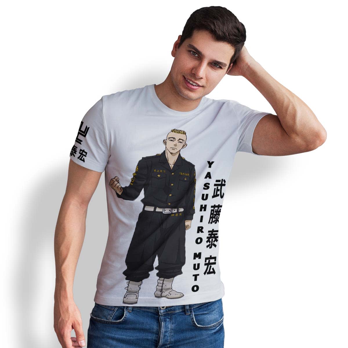 Polera Tokyo Revengers - Yasuhiro Muto D4 0