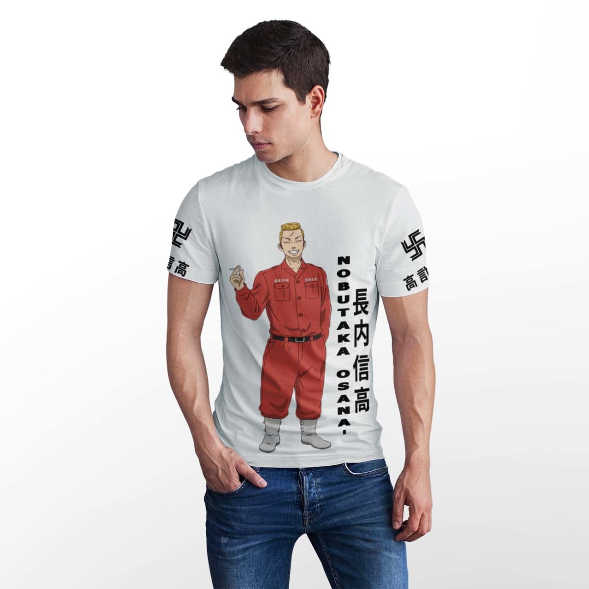 Polera Tokyo Revengers - Nobutaka Osanai D63