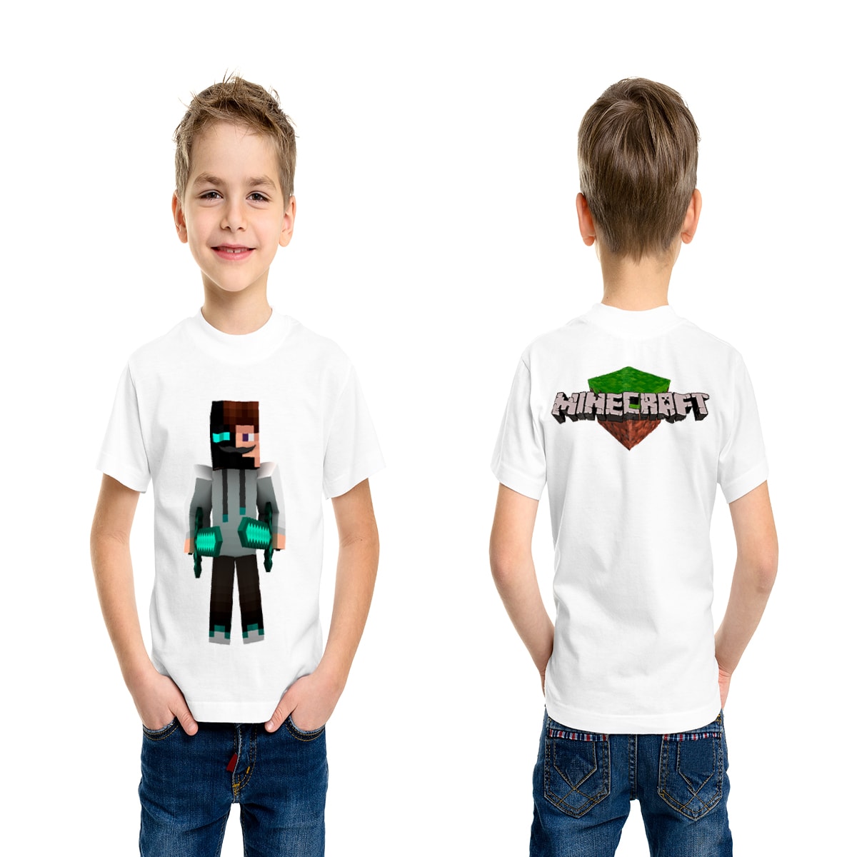 Polera Minecraft BD52