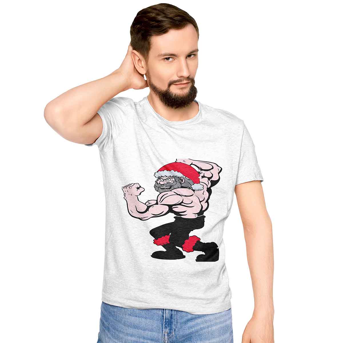 Polera Blanca Navideña 102