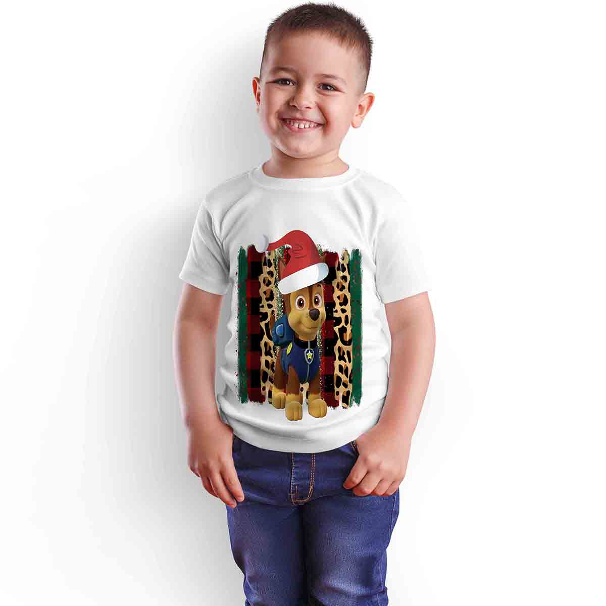 Polera Blanca Navideña 152