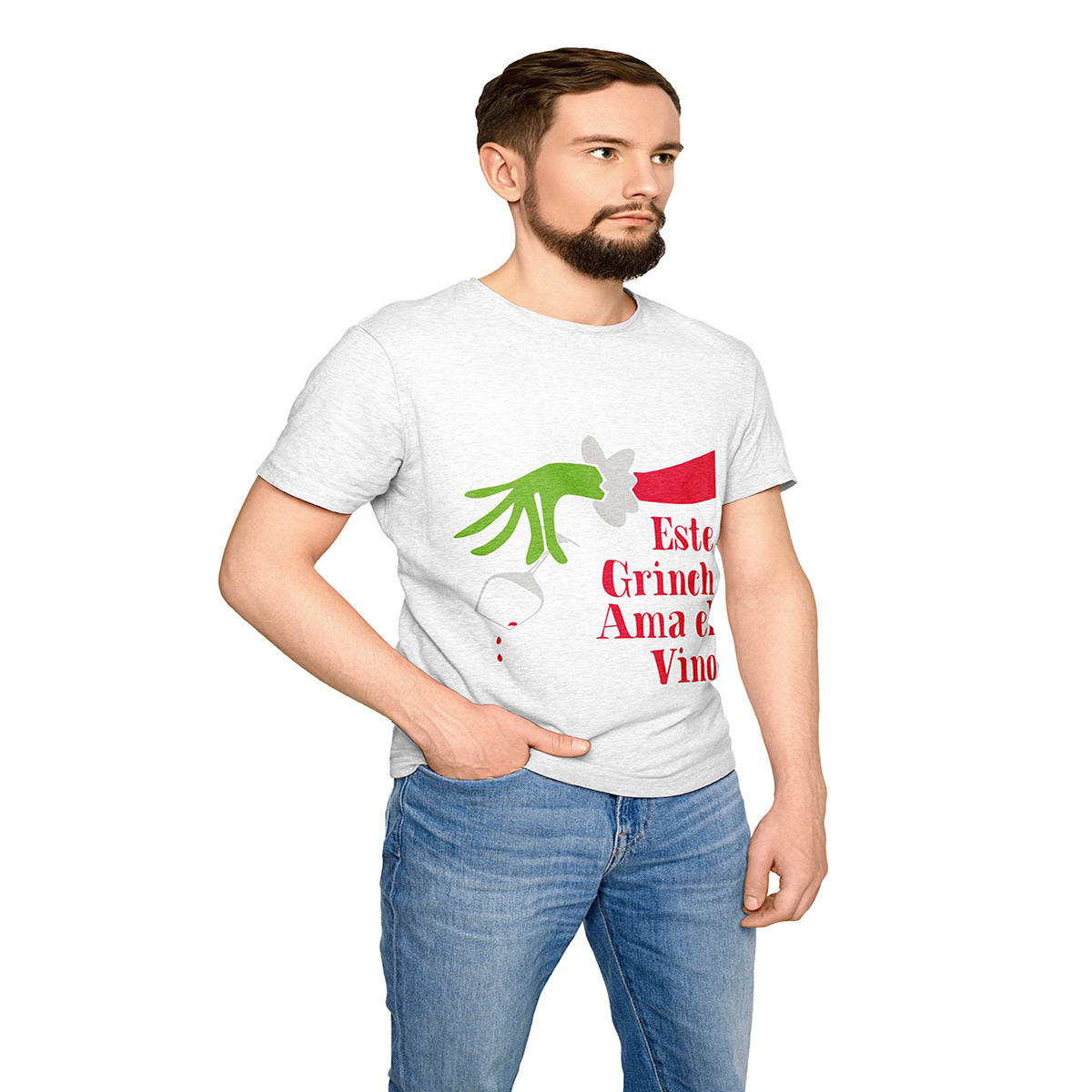 Polera Blanca Navideña 162