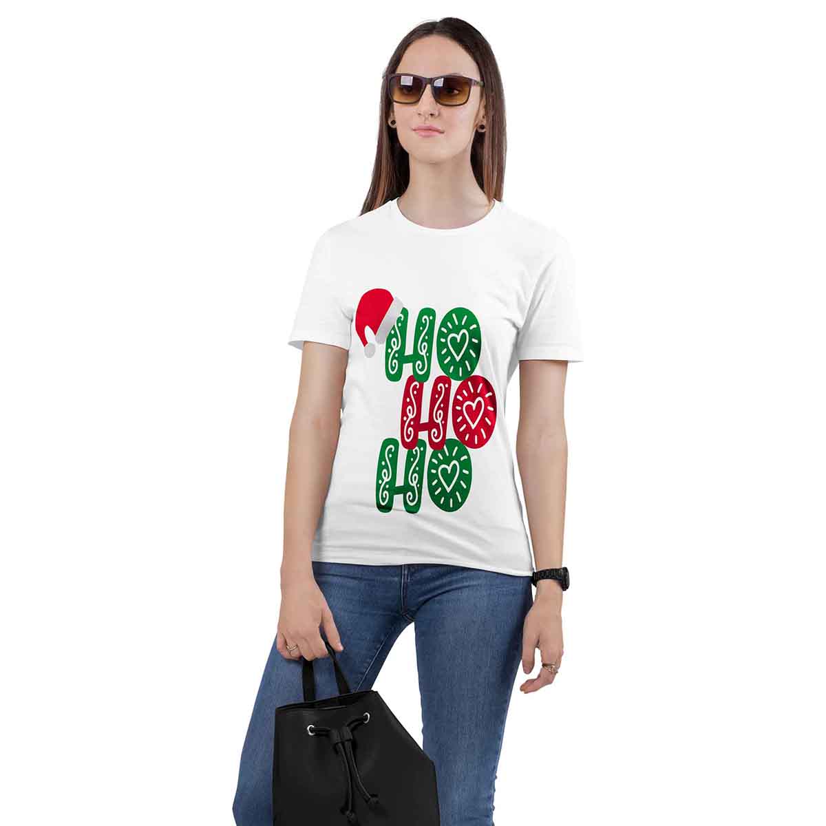 Polera Blanca Navideña D3 0