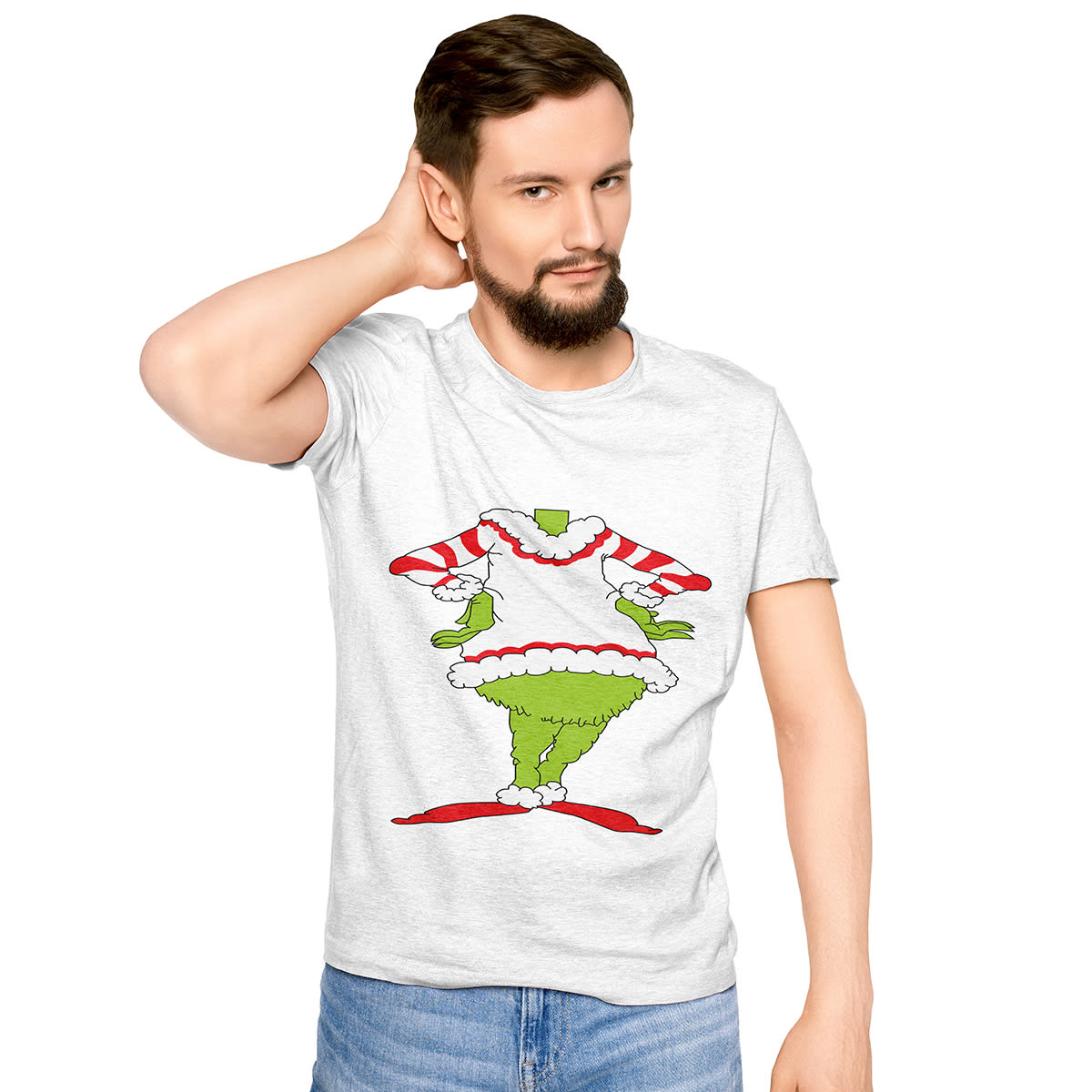 Polera Blanca Navideña D62