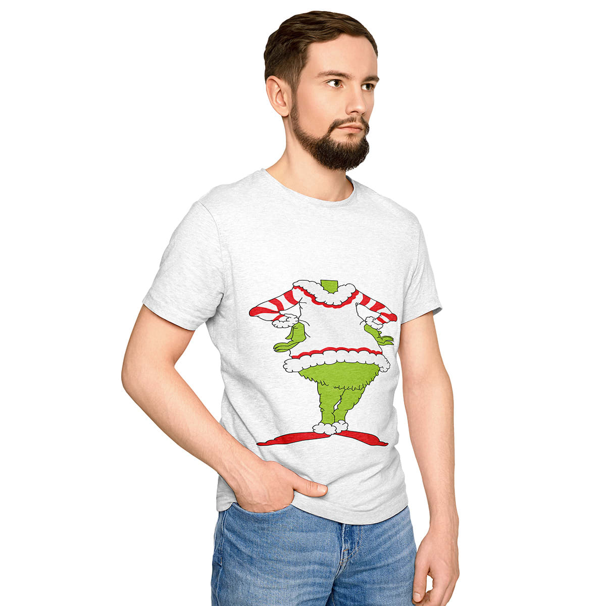 Polera Blanca Navideña D63