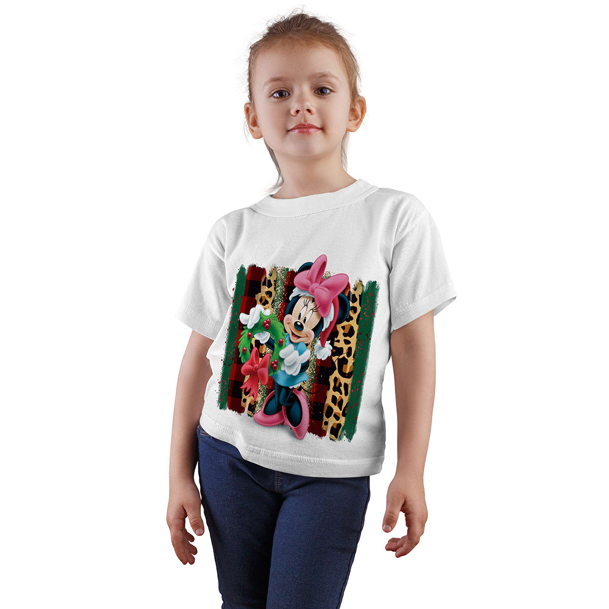 Polera Blanca Navideña D72