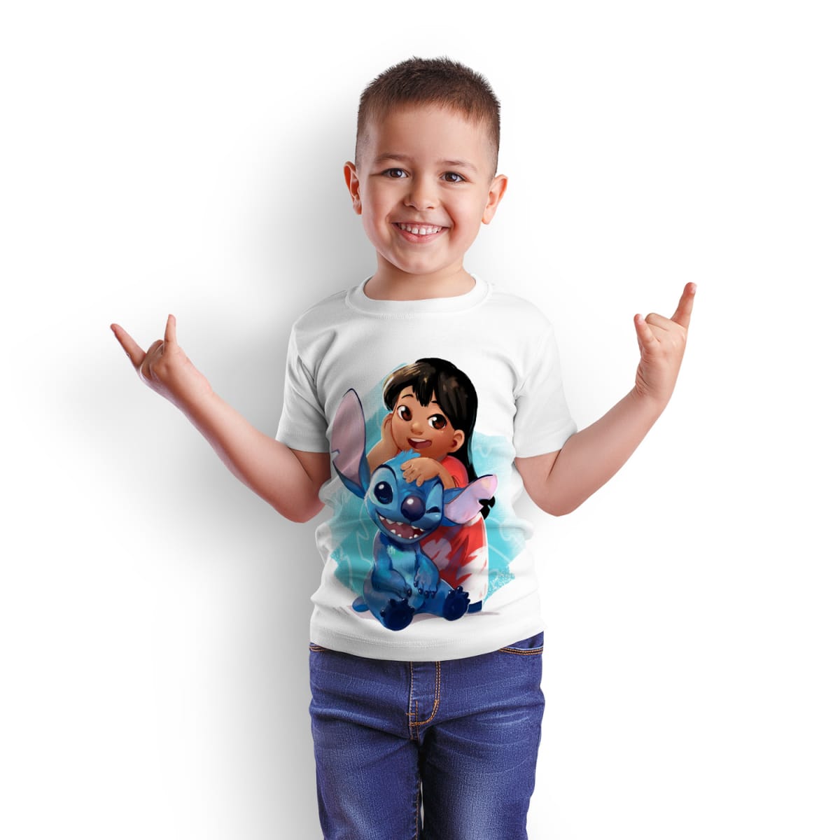 Polera Lilo & Stitch D42