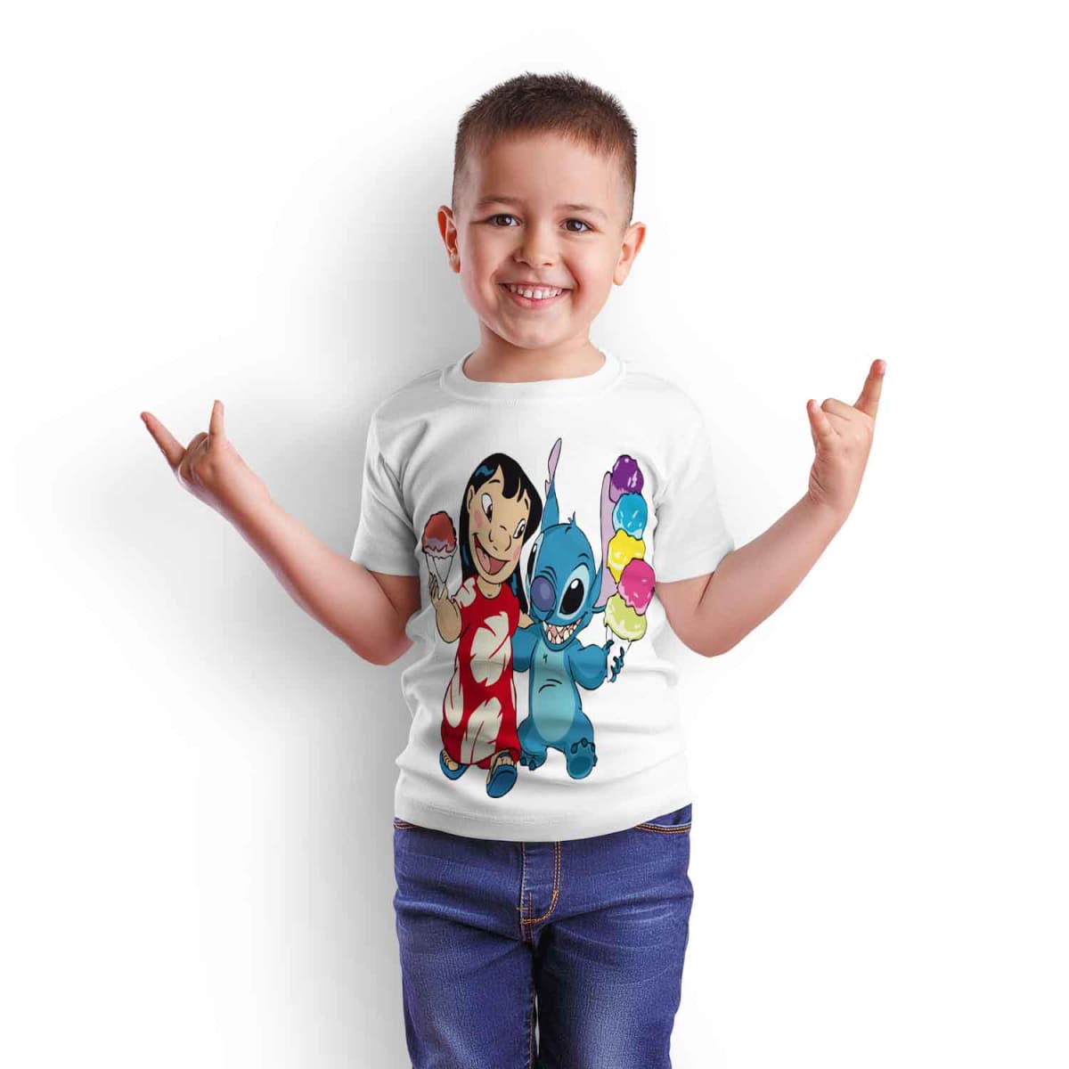 Polera Lilo & Stitch D52