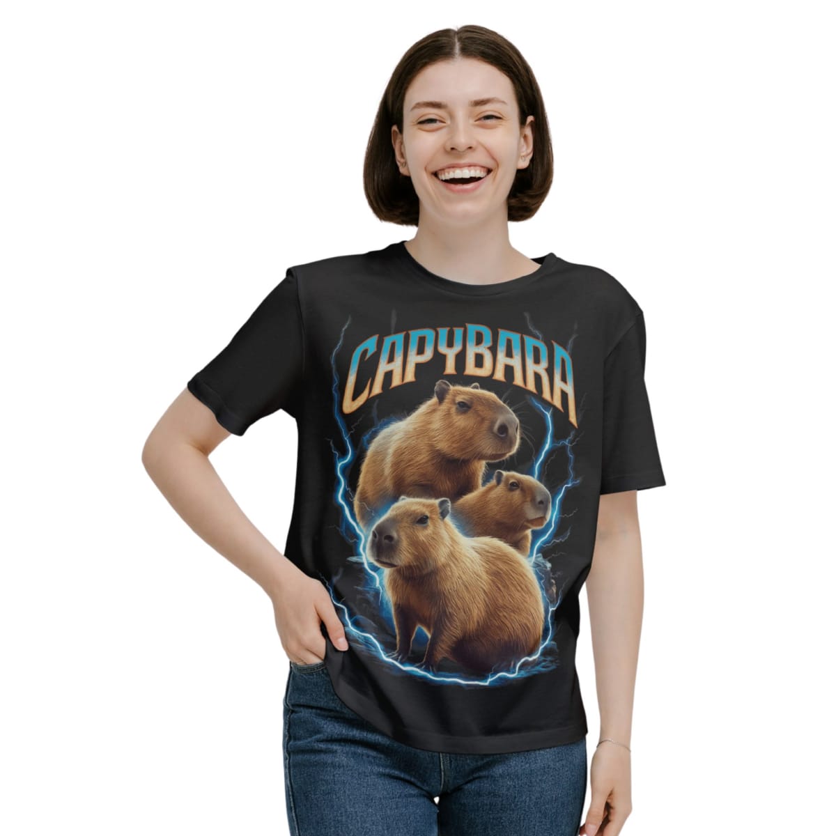 Polera Capibara Kawaii D10 0