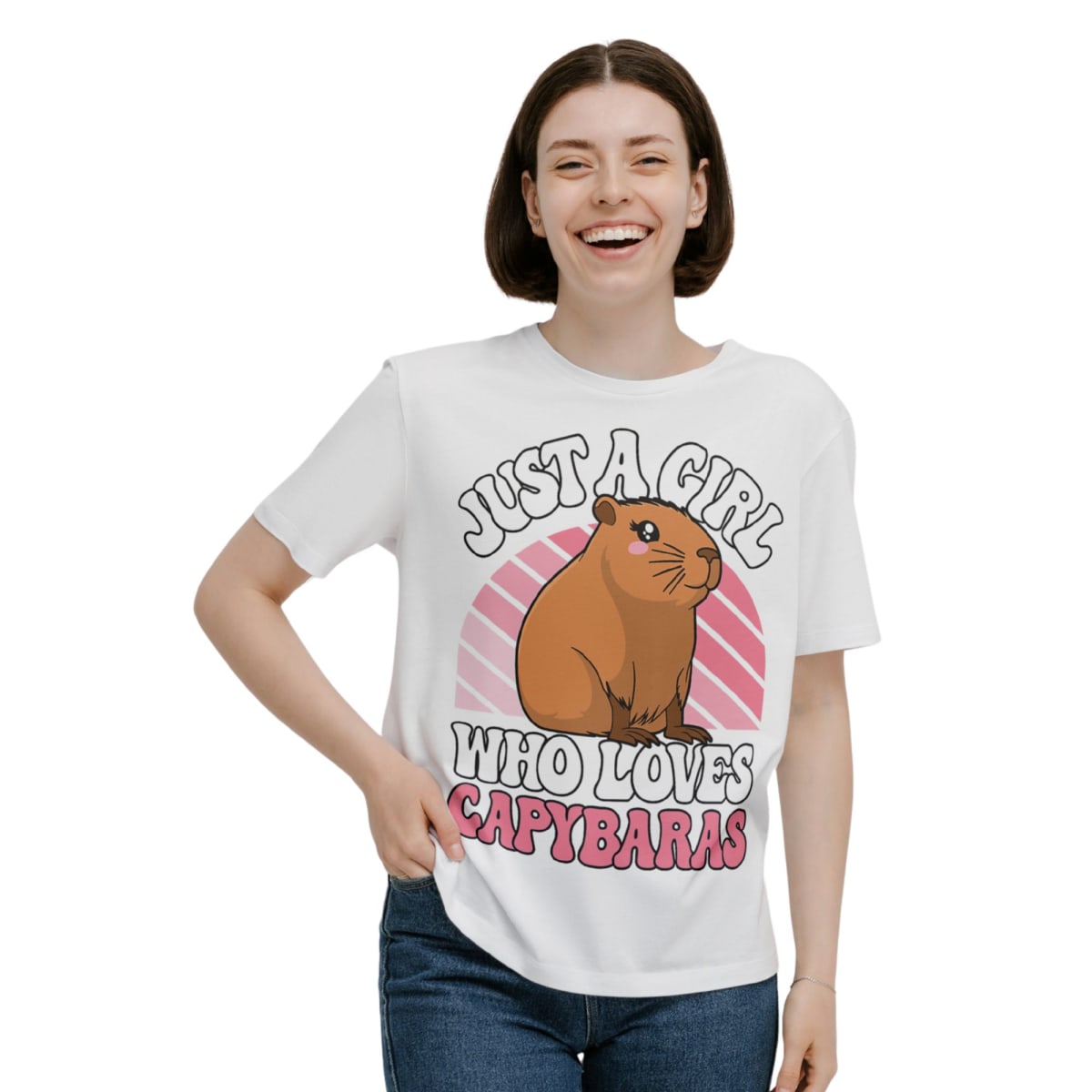 Polera Capibara Kawaii D132