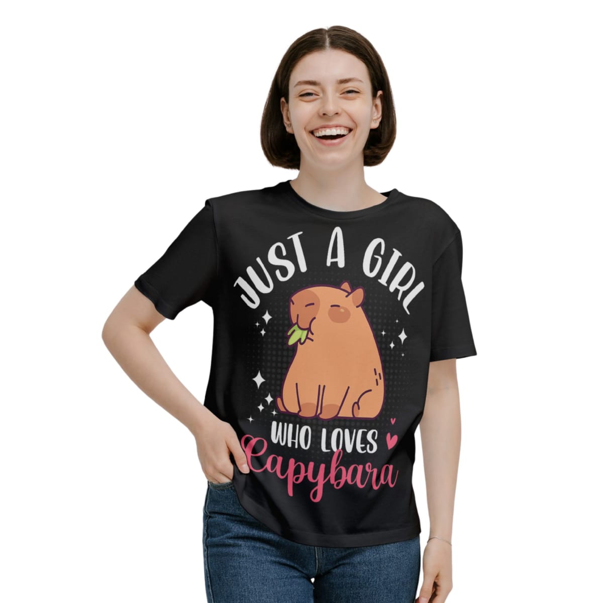 Polera Capibara Kawaii D141