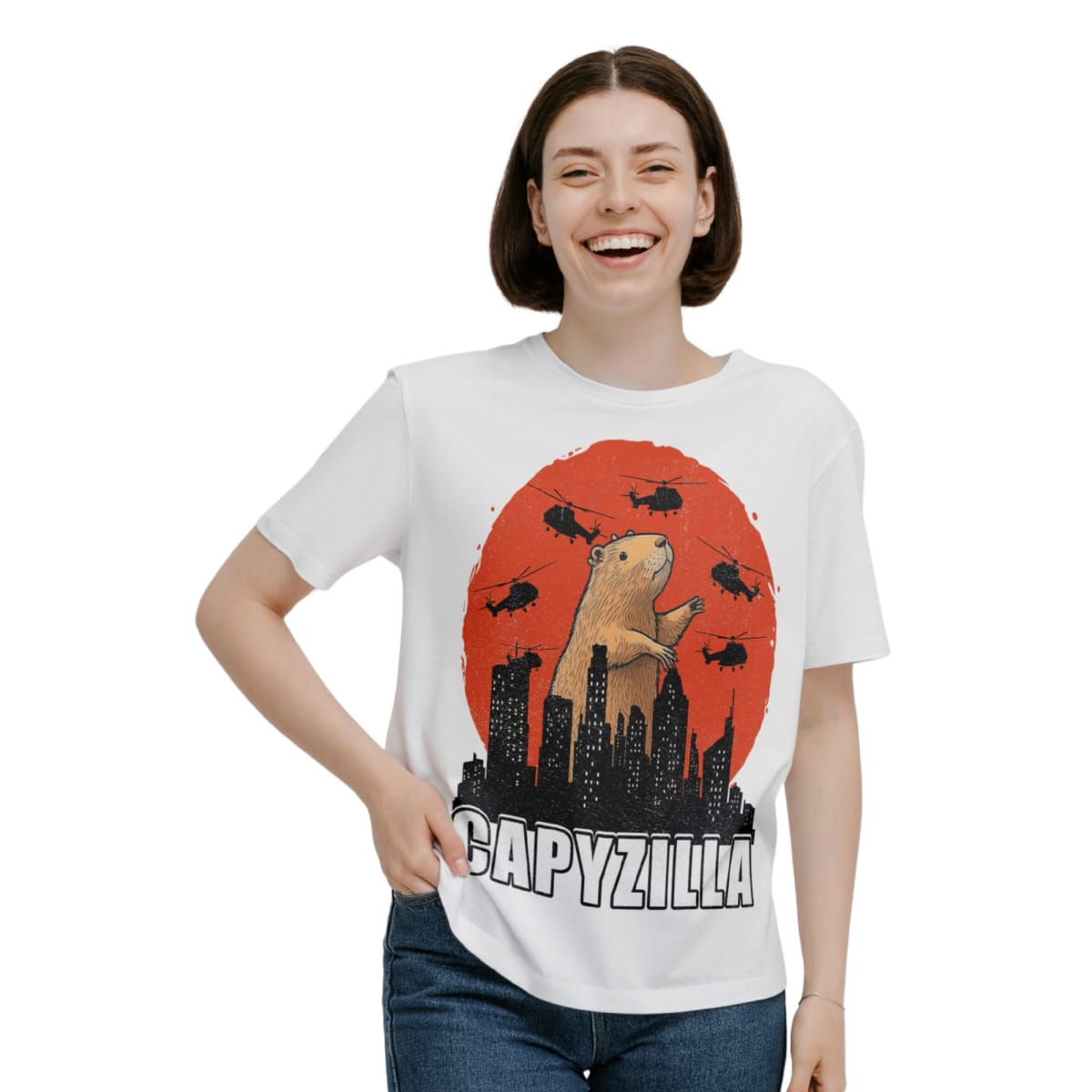 Polera Capibara Kawaii D16 0