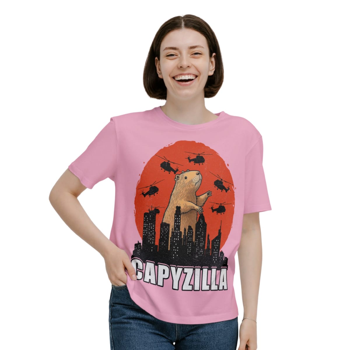 Polera Capibara Kawaii D163