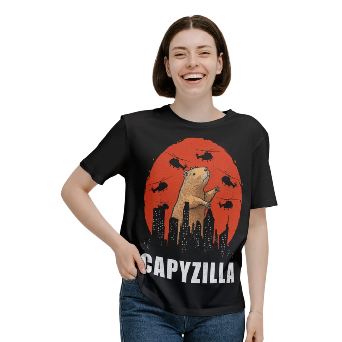 Polera Capibara Kawaii D162