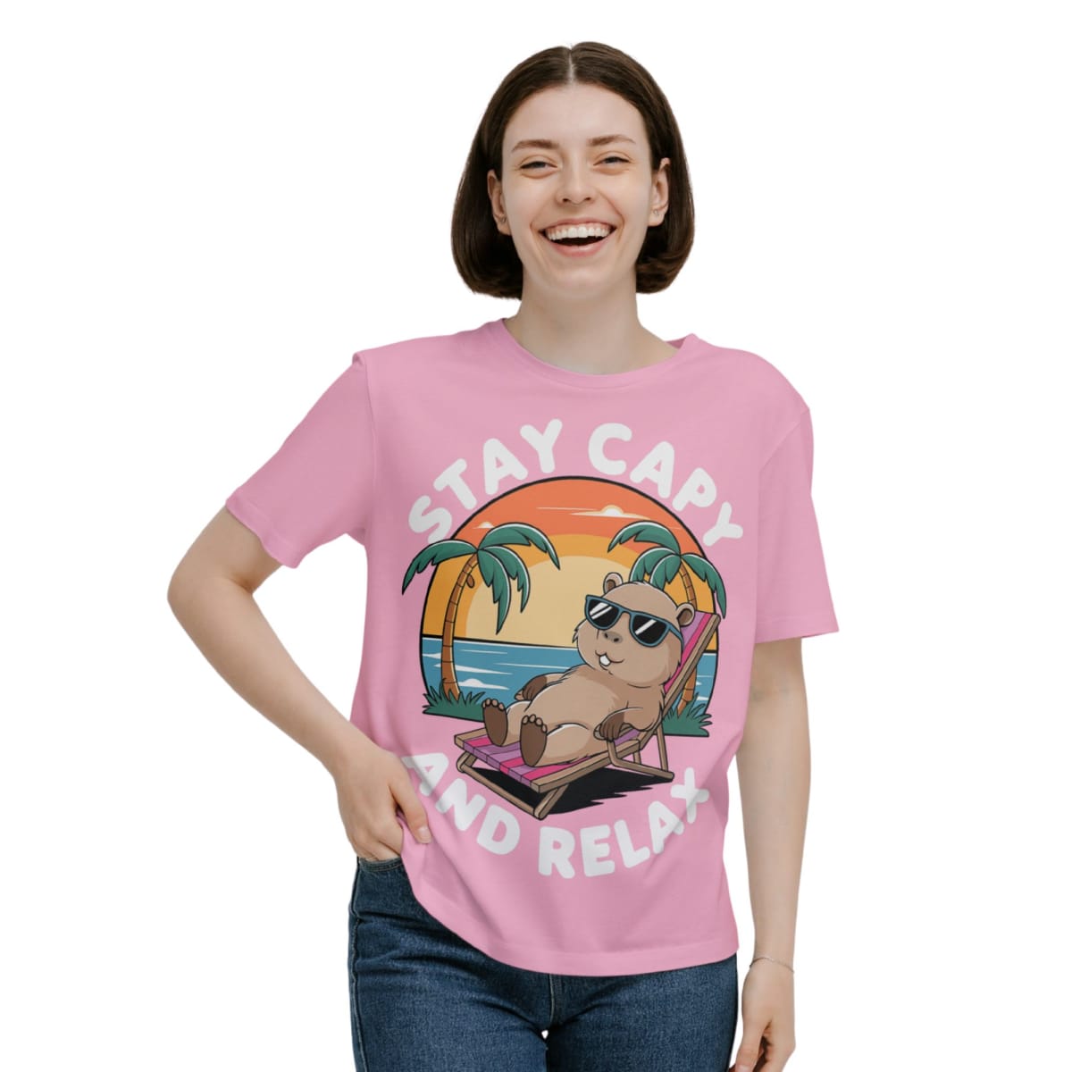 Polera Capibara Kawaii D17 0