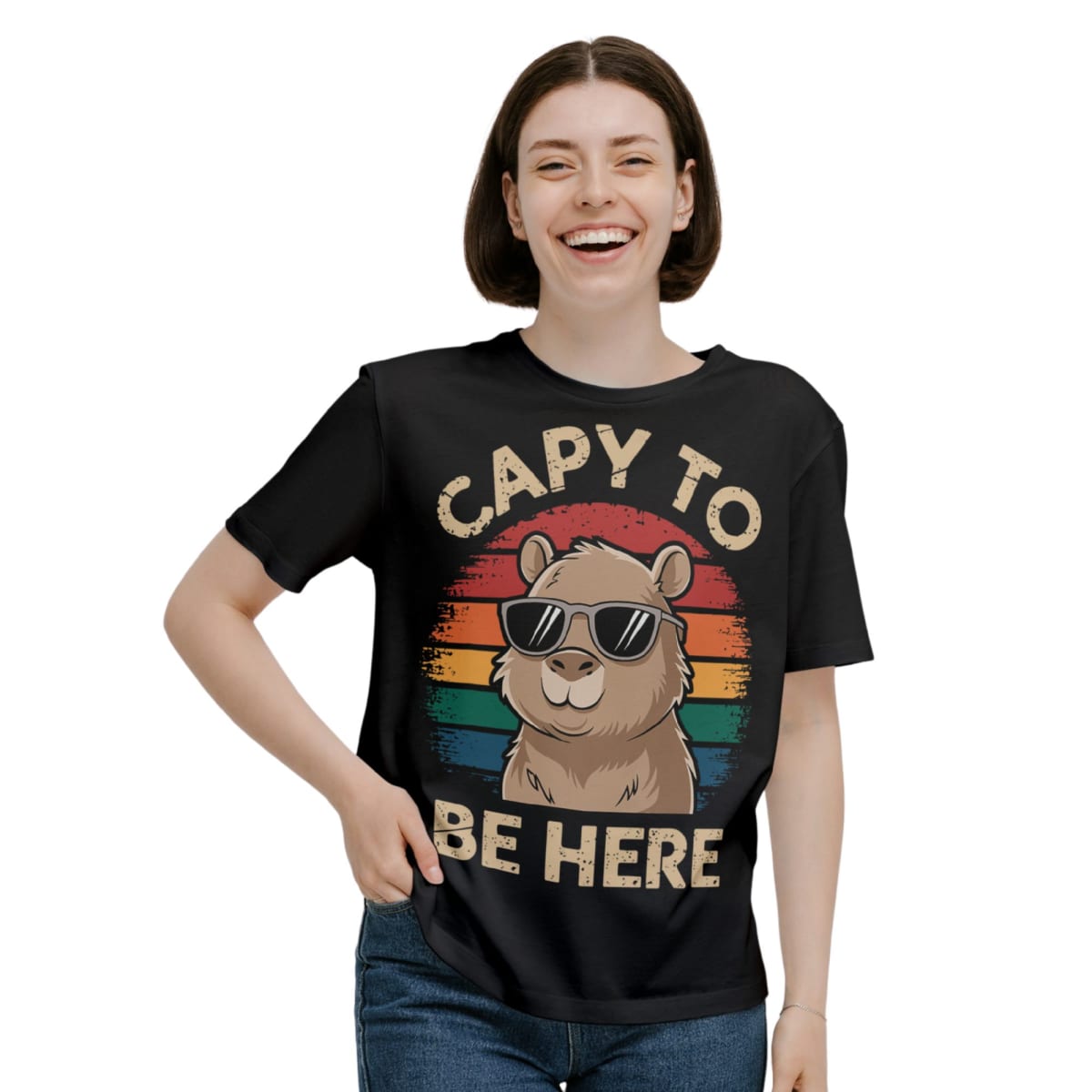 Polera Capibara Kawaii D202