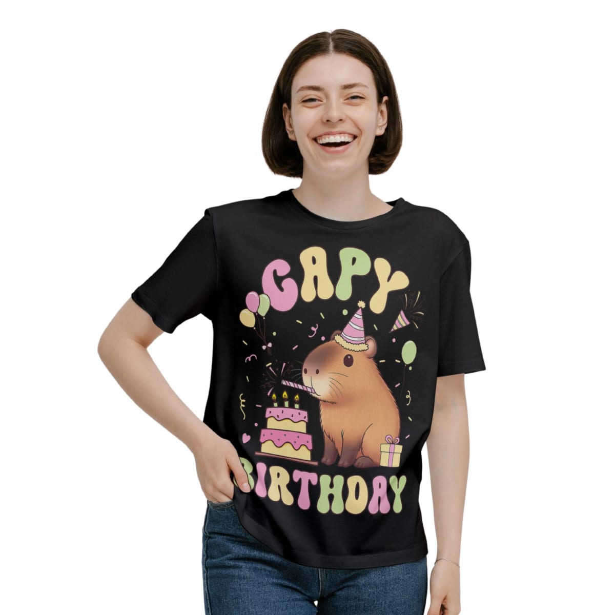 Polera Capibara Kawaii D232
