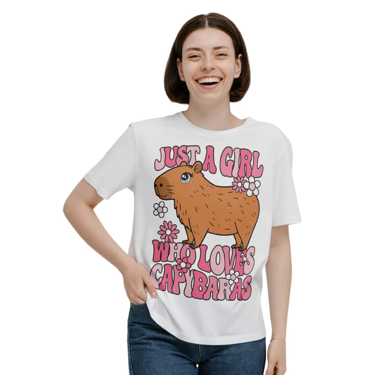 Polera Capibara Kawaii D243