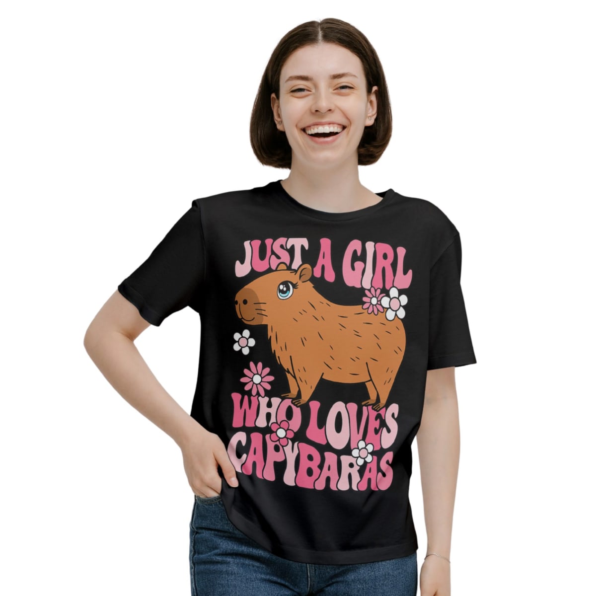 Polera Capibara Kawaii D242