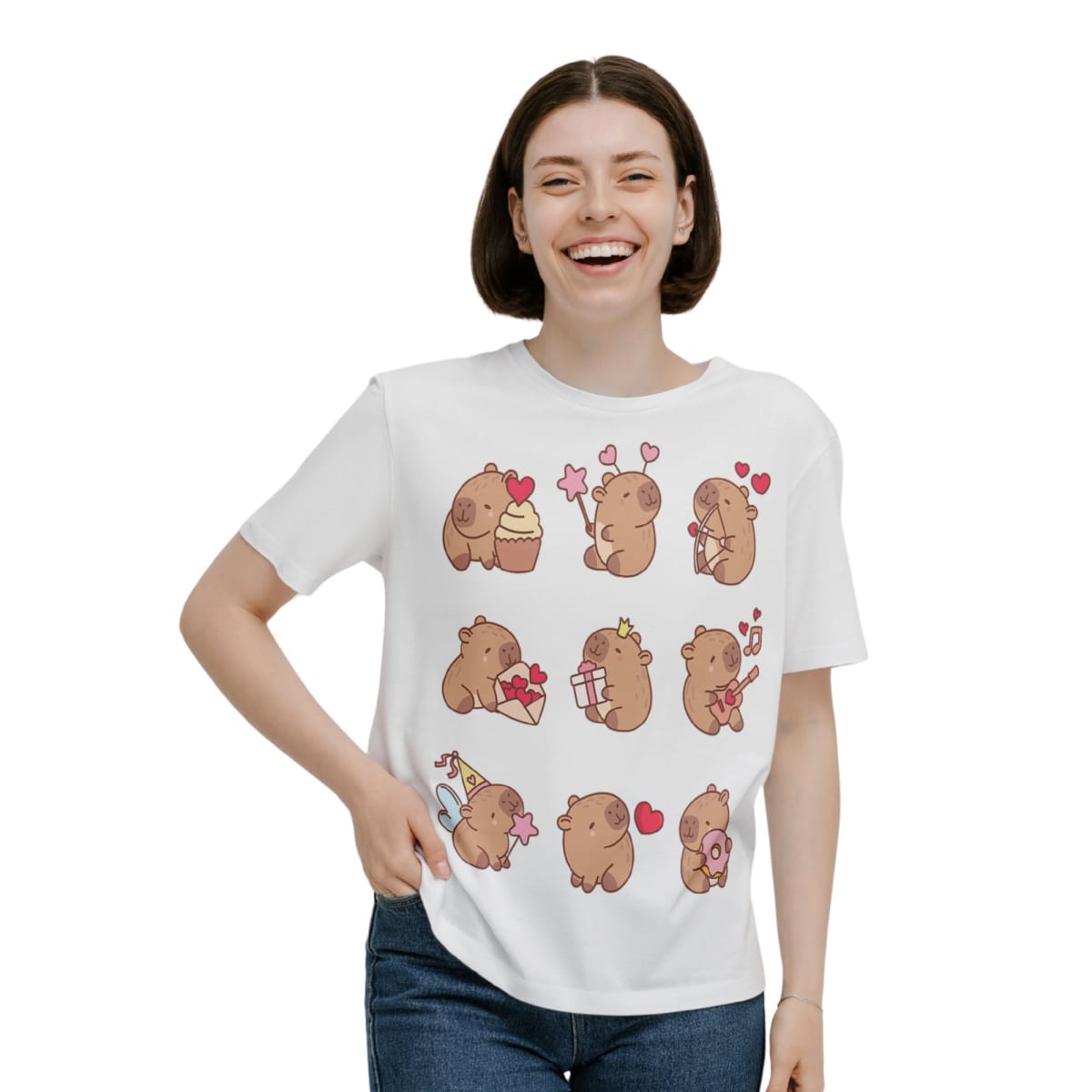 Polera Capibara Kawaii D33